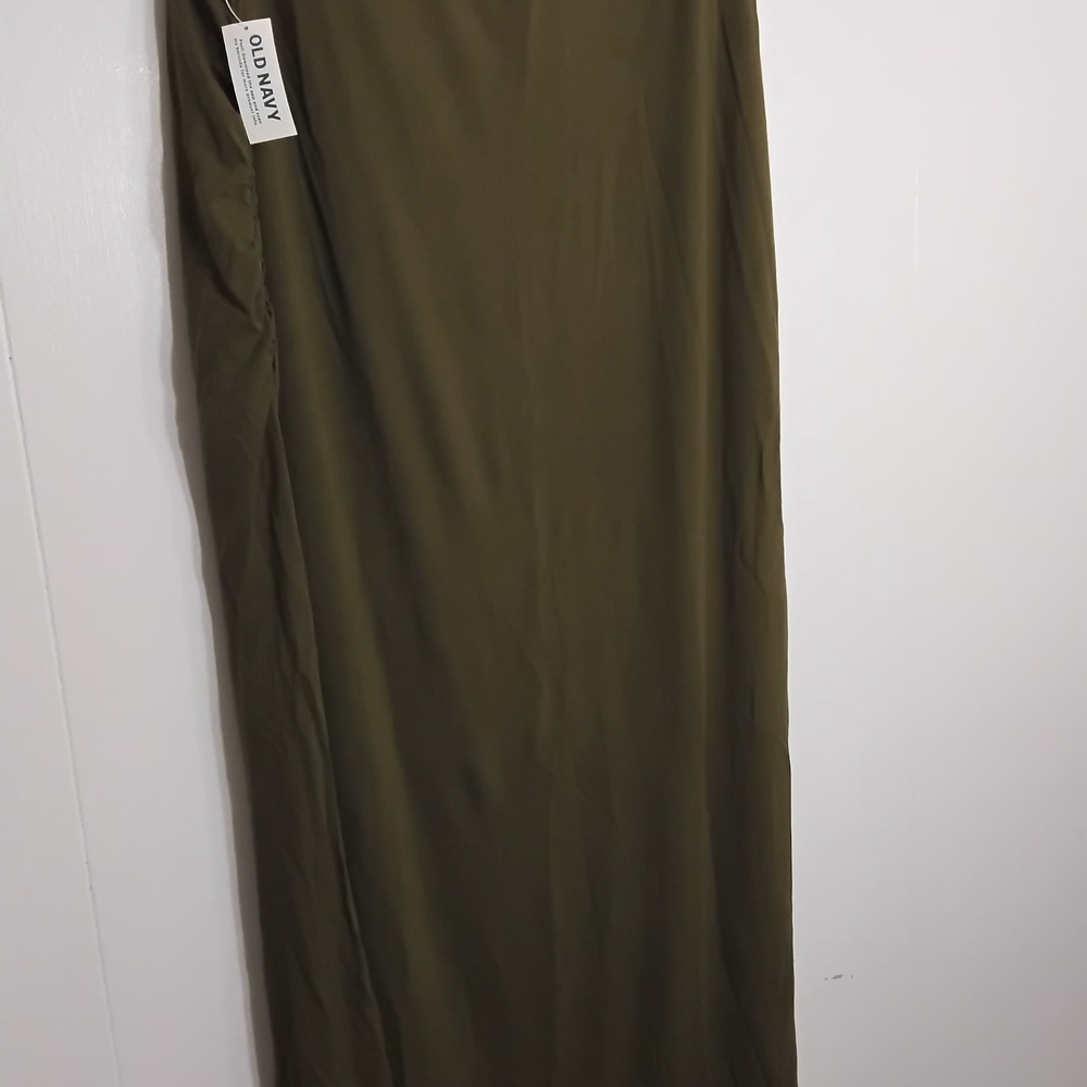 Old Navy Olive Green Maxi Skirt Tall